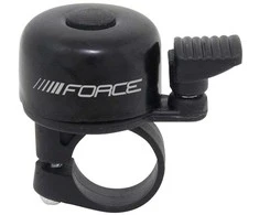 Dviračio skambutis FORCE Mini, 22.2mm, juodas