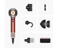 Plaukų džiovintuvas „Dyson Supersonic Nural™“ (Strawberry Bronze / Blush Pink)