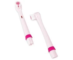 Šunyčiai patruliai Replacement oscillating dantų šepetėlis head, pink