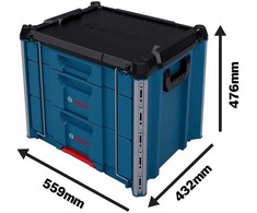 DTZ BOSCH L-BOXX Contractor 3 lizdas (1.600.A03.7E3)