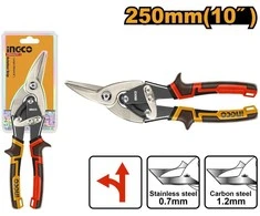 DTZ INGCO Sheet metal shears curved left 250mm 10"