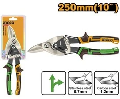 DTZ INGCO Sheet metal shears curved right 250mm 10"