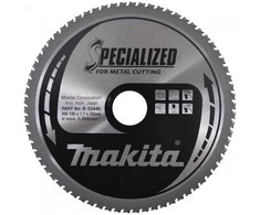 Makita T.C.T. pjūklas SPECIALIZED 185X1.7X30mm -10° T70 B-33445 T.C.T • 185 x30 mm • T70 • -10° • Metalui