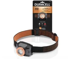Duracell 350 Lumen headlamp with three modes