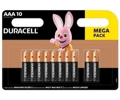 Duracell Basic alkaline batteries, 10 pcs (AAA)