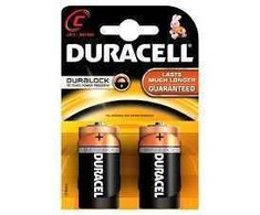 Duracell Basic alkaline battery, 2 pcs (C)