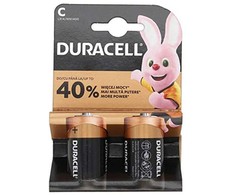 Duracell Basic alkaline battery, 2 pcs (C)