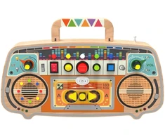 2Kids Toys 2Kids Žaislai Veiklos lenta Medinis FM radijas
