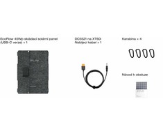 Nešiojama sulankstoma saulės baterija „EcoFlow 45W“ (USB-C)