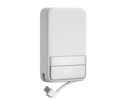 „EcoFlow RAPID“ magnetinė išorinė baterija, 10000 mAh, (sidabrinis).