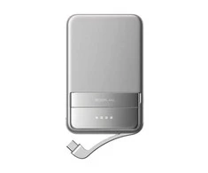 „EcoFlow RAPID“ magnetinė išorinė baterija, 5000 mAh, (sidabrinis).