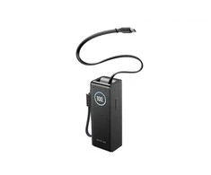 „EcoFlow RAPID“ išorinė baterija 25000 mAh, 170 W (su integruotais 100 W laidais).