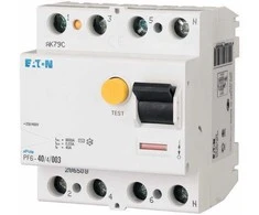 EATON xPole srovės nuotėkio relė 4P 40A 30mA FP6-40/4/003