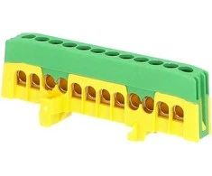 Elfetex Mto Electric As Jordklemme PE12-F2, 12 x 16 mm², grøn/gul
