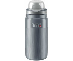 Gertuvė Elite FLY MTB TEX Pilkas, Pilkas Logo 550ml