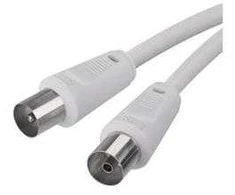 Emos Antenna coaxial cable shielded 10m - straight fork