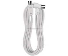 Emos Antenna coaxial cable shielded 2,5m - angle fork