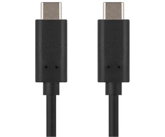 EMOS Charging and Data Cable 2.0 USB-C / USB-C, 2 m, juodas