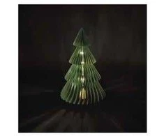 Emos Christmas paper medžio with stand, 30 cm, indoor