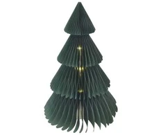 Emos Christmas paper medžio with stand, 30 cm, indoor