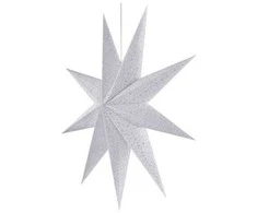 Emos Christmas star paper hanging, 60 cm, indoor