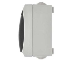 Emos Combination of switch No.6 wall-mounted IP44 French