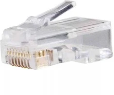 Emos RJ45 8p8c jungtis UPT kabeliui CAT5E (susuktas laidas), 20 vnt