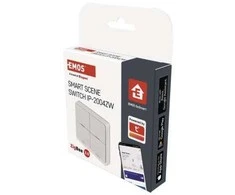 Emos GoSmart Przenośny kontroler scenariuszy czteroprzyciskowy IP-2004ZW, ZigBee 3.0, H5013