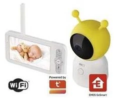 EMOS IP-500 GUARD su monitorem i Wi-Fi