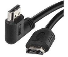 Emos HDMI 2.0 high speed cable A fork - A fork 90° 3 m