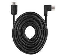 Emos HDMI 2.0 high speed cable A fork - A fork 90° 5 m