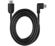 Emos HDMI 2.0 high speed cable A fork - A fork 90° 1.5 m