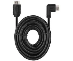 Emos HDMI 2.0 high speed cable A fork - A fork 90° 3 m
