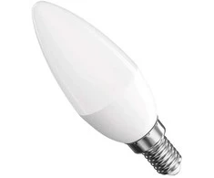 LED žvakės formos lemputė E14 Emos 4.2W/470lm 6000K