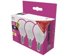 Emos LED bulb Classic Mini Globe 6W E14 warm baltas 3Ks