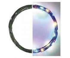 Emos LED Christmas nano chain žalias, 4 m, indoor and outdoor, multicolor, timer