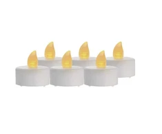 Emos LED decoration - tea light auksinis, CR2032, indoor, vintage, 6 pcs
