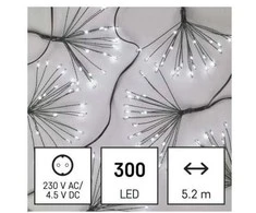 Emos LED light chain - luminous clusters