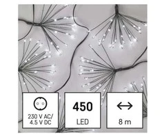 Emos LED light chain - luminous clusters