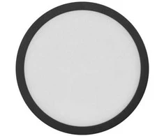 Emos LED luminaire NEXXO, circular, juodas, 12,5W, with CCT change