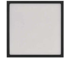 Emos LED luminaire NEXXO, square, juodas, 21W, with CCT change