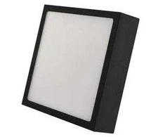 Emos LED luminaire NEXXO, square, juodas, 12,5W, with CCT change
