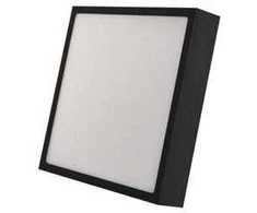 Emos LED luminaire NEXXO, square, juodas, 21W, with CCT change