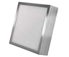 Emos LED luminaire NEXXO, square, sidabrinis, 12,5W, with CCT change