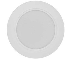 Emos LED luminaire RUBIC, round, 9W neutral baltas