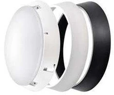 Lubinis šviestuvas Emos LED luminaire ZURI, round juodas/baltas 14W warm baltas