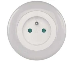 Lampka wtykowa do gniazdka Emos Lampka Nocna Led Do Gniazdka 230V Z Czujnikiem Zmierzchu P3320 Emos