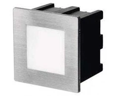 Emos LED orientation recessed luminaire AMAL 80×80 1,5W neutr. baltas,IP65