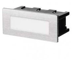 Emos LED orientation recessed luminaire AMAL 123×53 1,5W neutral baltas,IP65
