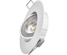Emos LED spotlight SIMMI baltas, circle 5W warm baltas